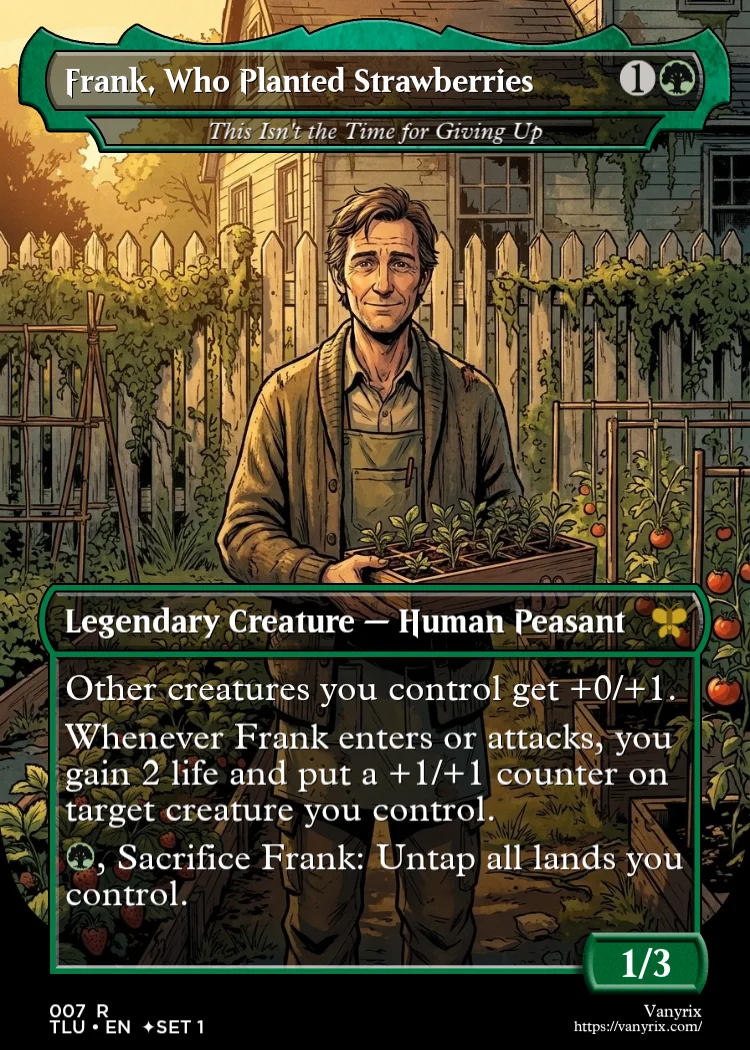 Frank, Who Planted Strawberries