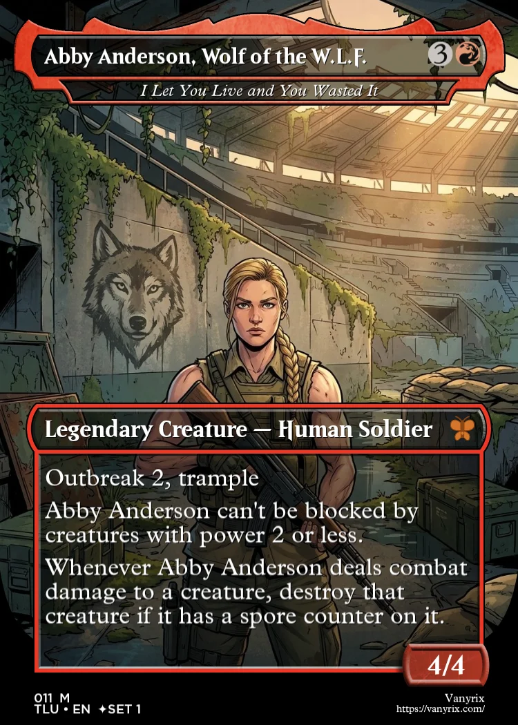 Abby Anderson, Wolf of the W.L.F.