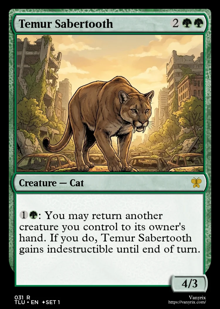 Temur Sabertooth