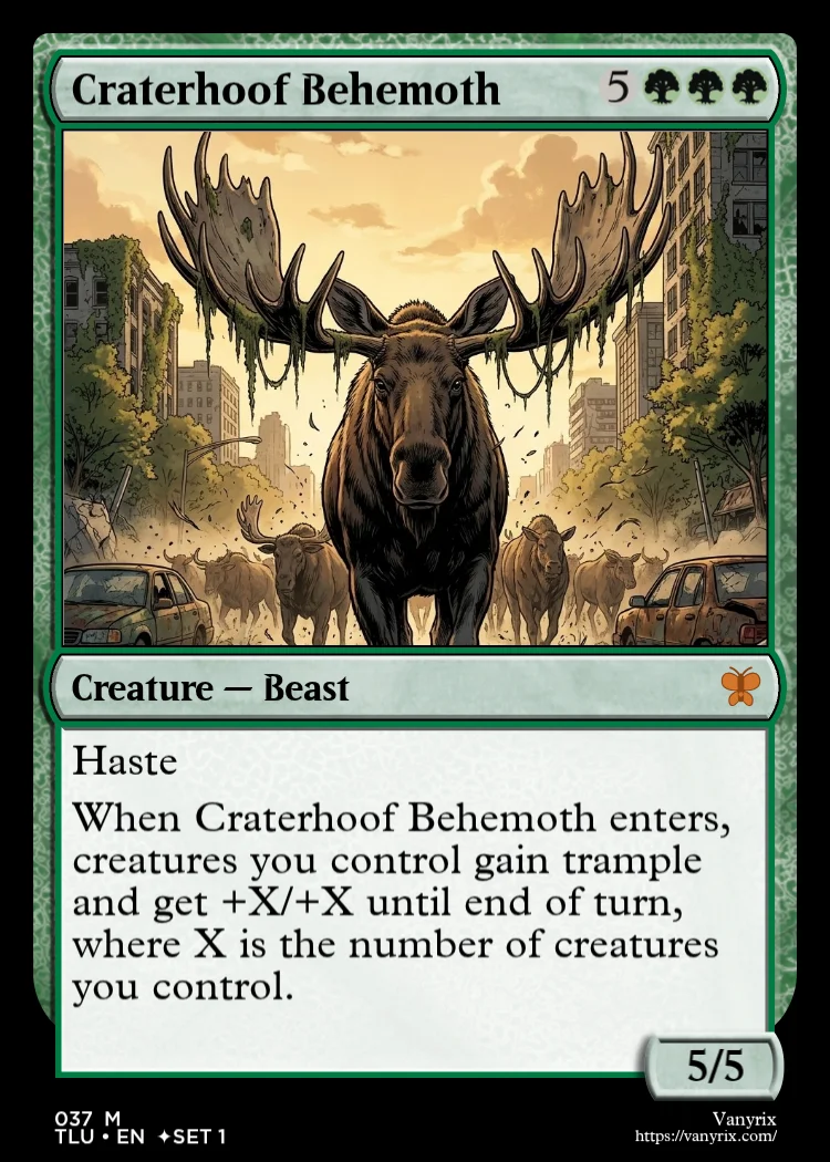 Craterhoof Behemoth