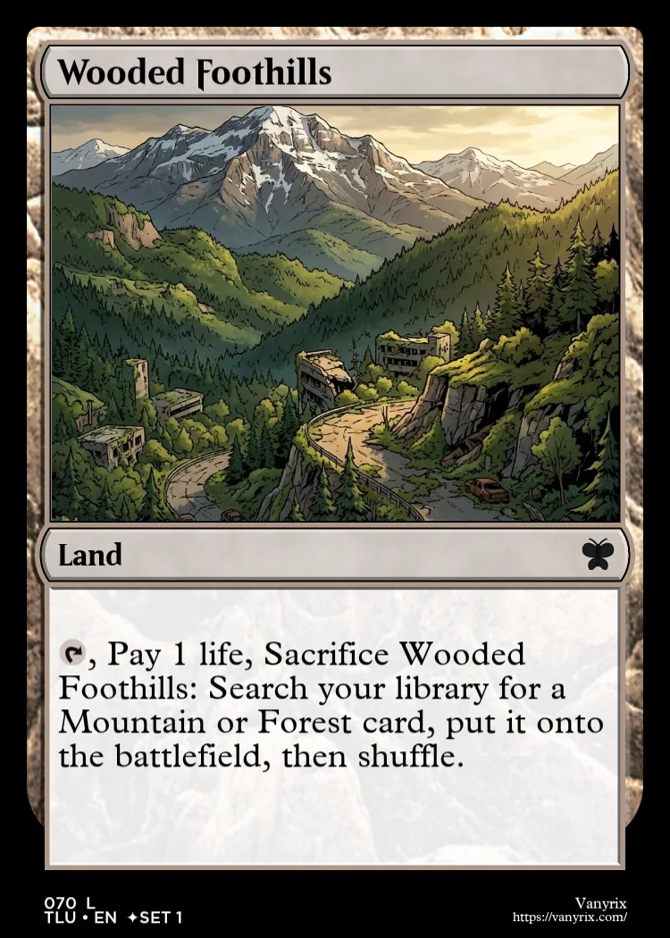 Wooded Foothills