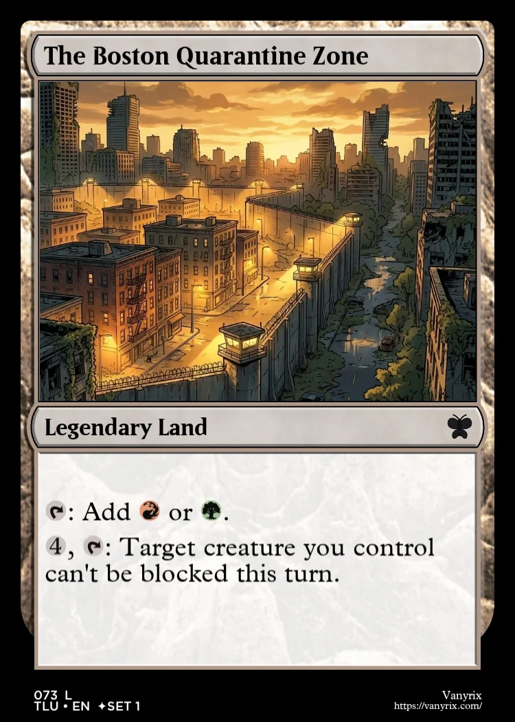 The Boston Quarantine Zone