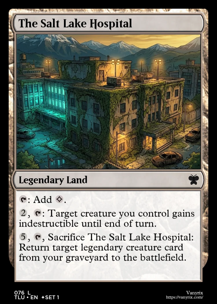 The Salt Lake Hospital