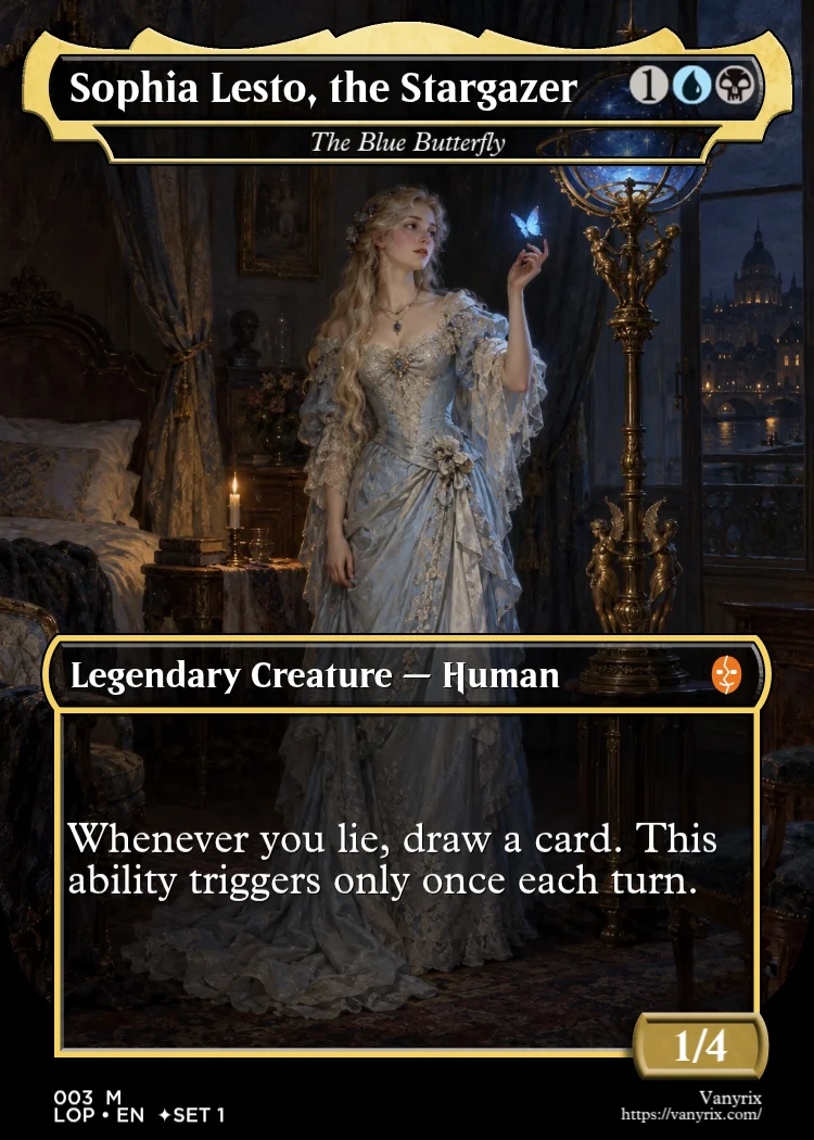 Sophia Lesto, the Stargazer