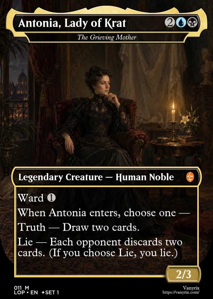 Antonia, Lady of Krat