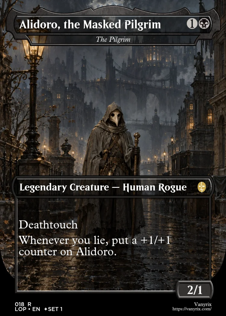 Alidoro, the Masked Pilgrim