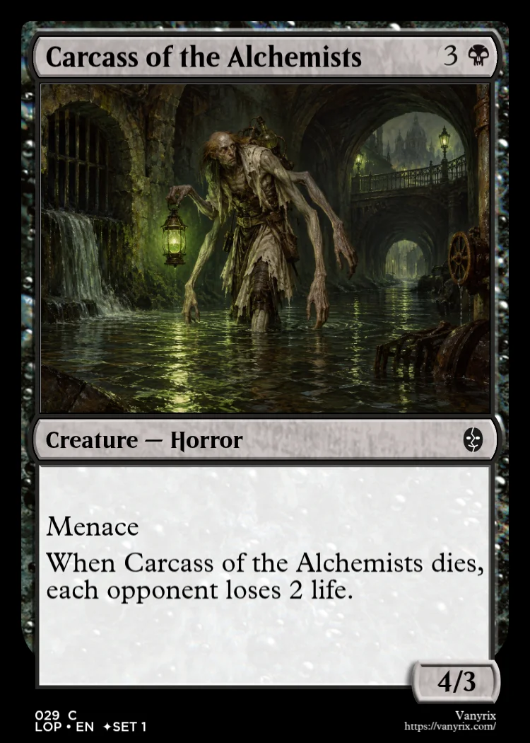 Carcass of the Alchemists