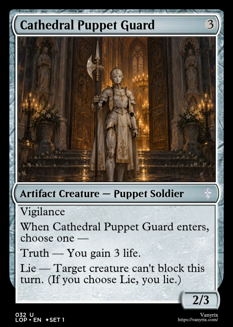 Cathedral Puppet Guard