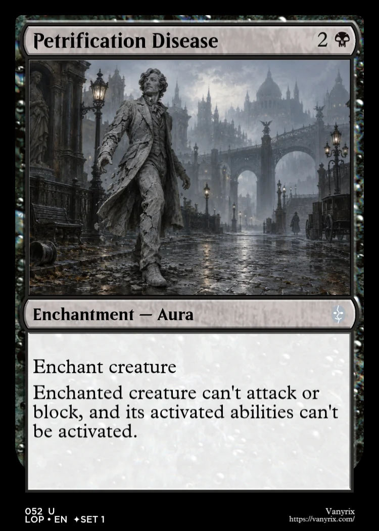 Petrification Disease