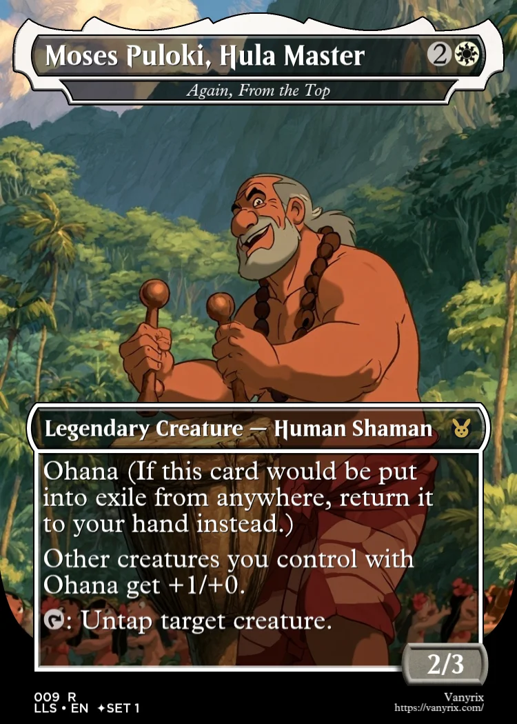Moses Puloki, Hula Master