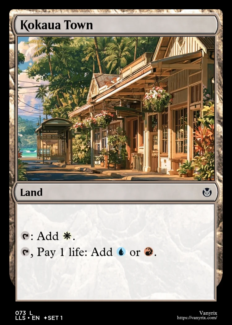 Kokaua Town