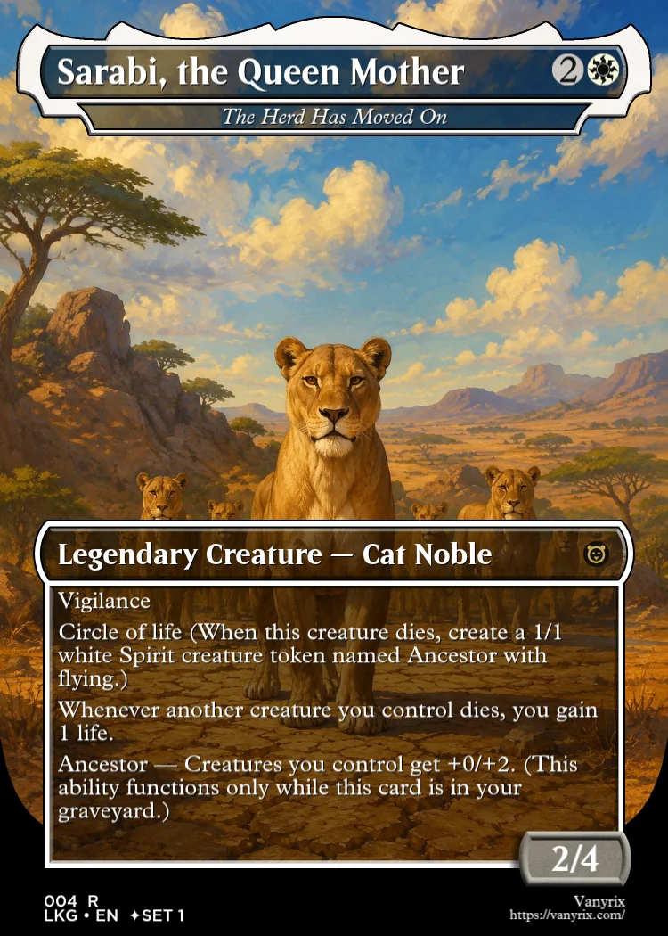 Sarabi, the Queen Mother