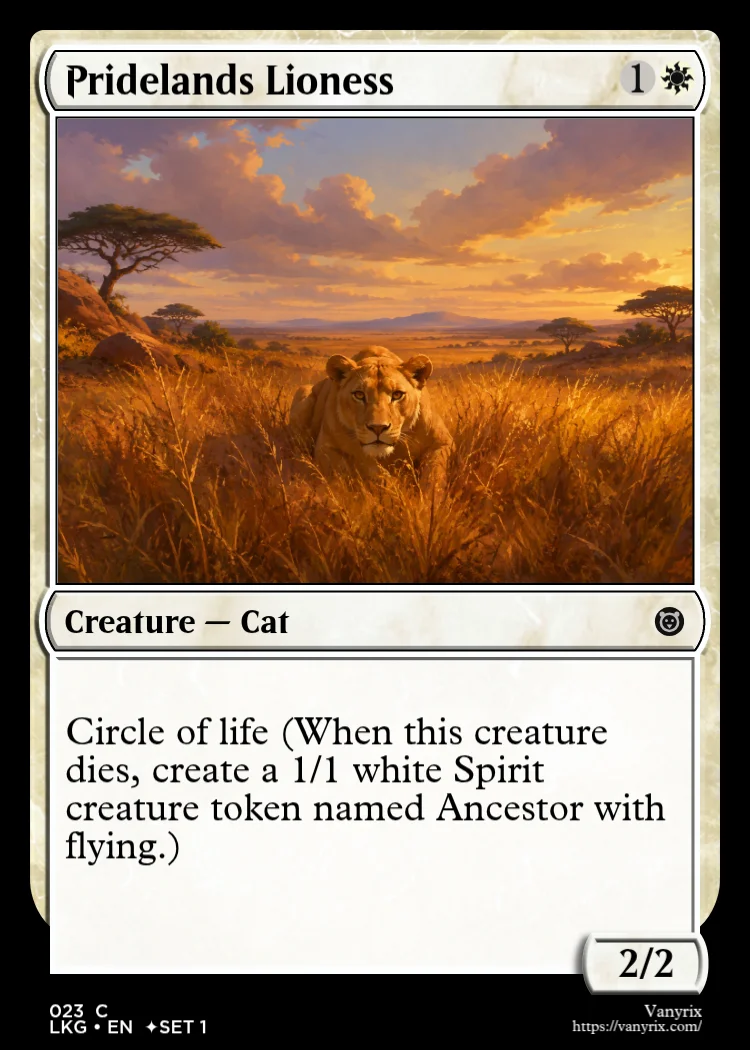 Pridelands Lioness