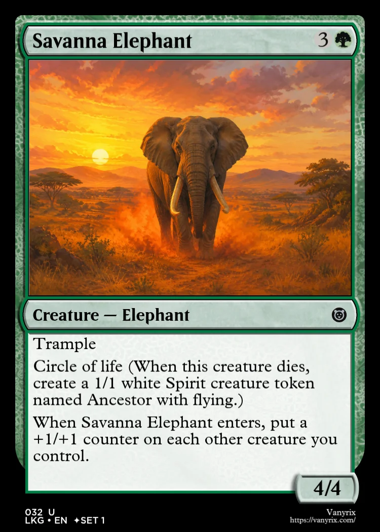 Savanna Elephant