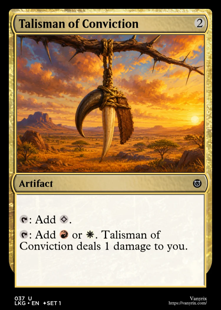 Talisman of Conviction