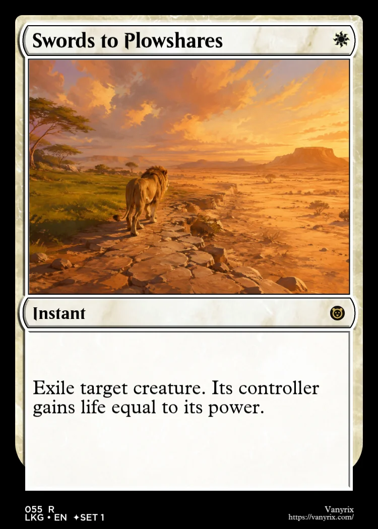 Swords to Plowshares