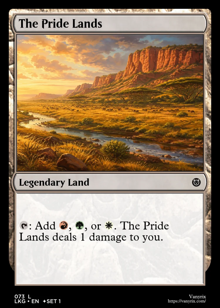 The Pride Lands