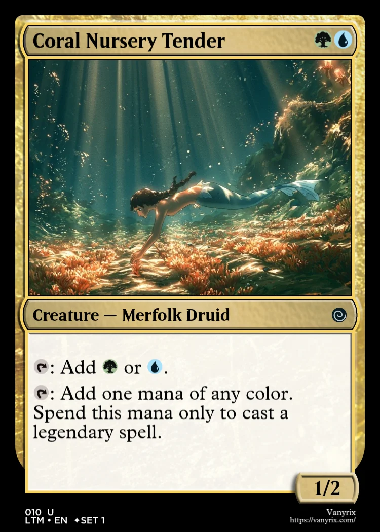 Coral Nursery Tender