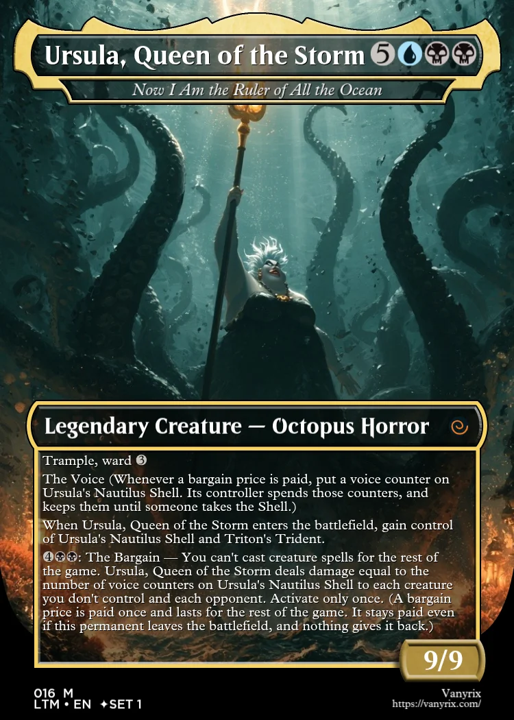Ursula, Queen of the Storm