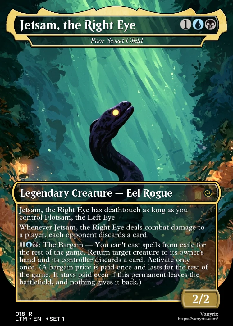 Jetsam, the Right Eye