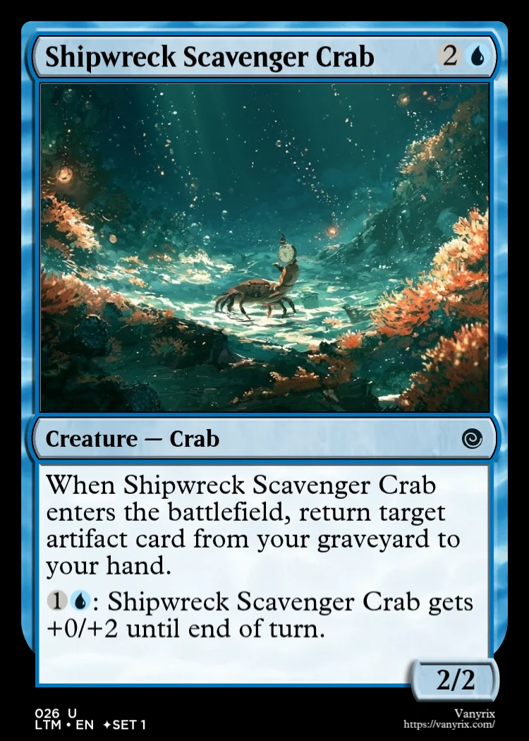 Shipwreck Scavenger Crab