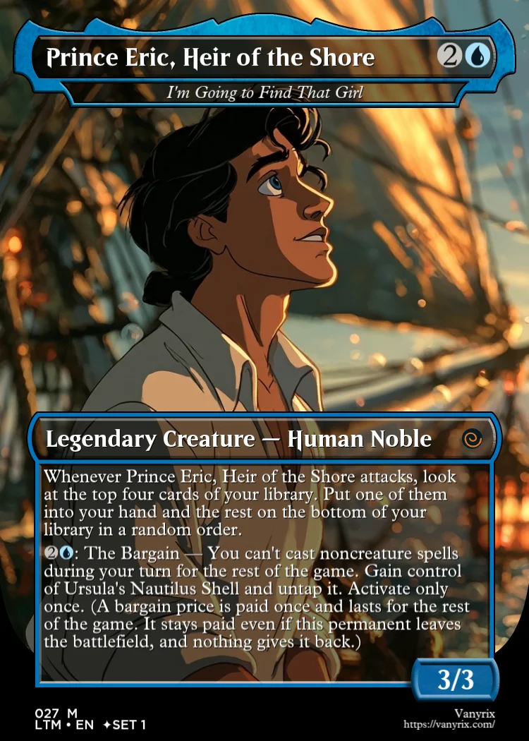 Prince Eric, Heir of the Shore