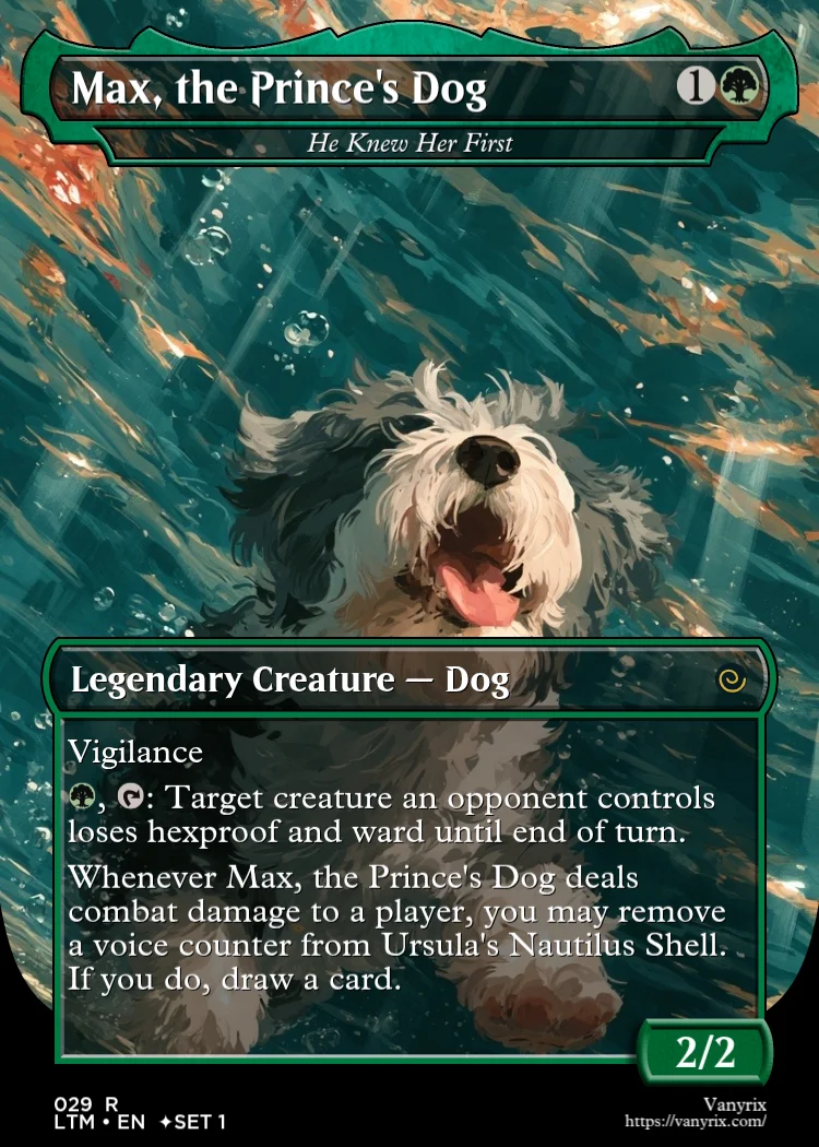 Max, the Prince's Dog