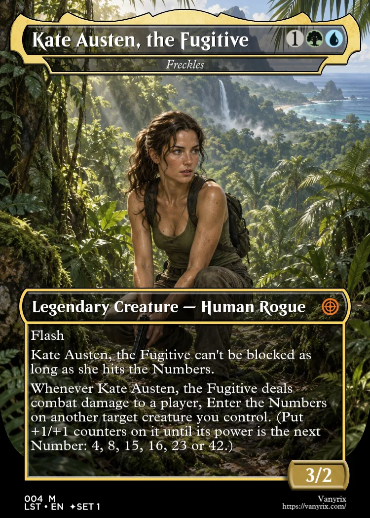 Kate Austen, the Fugitive