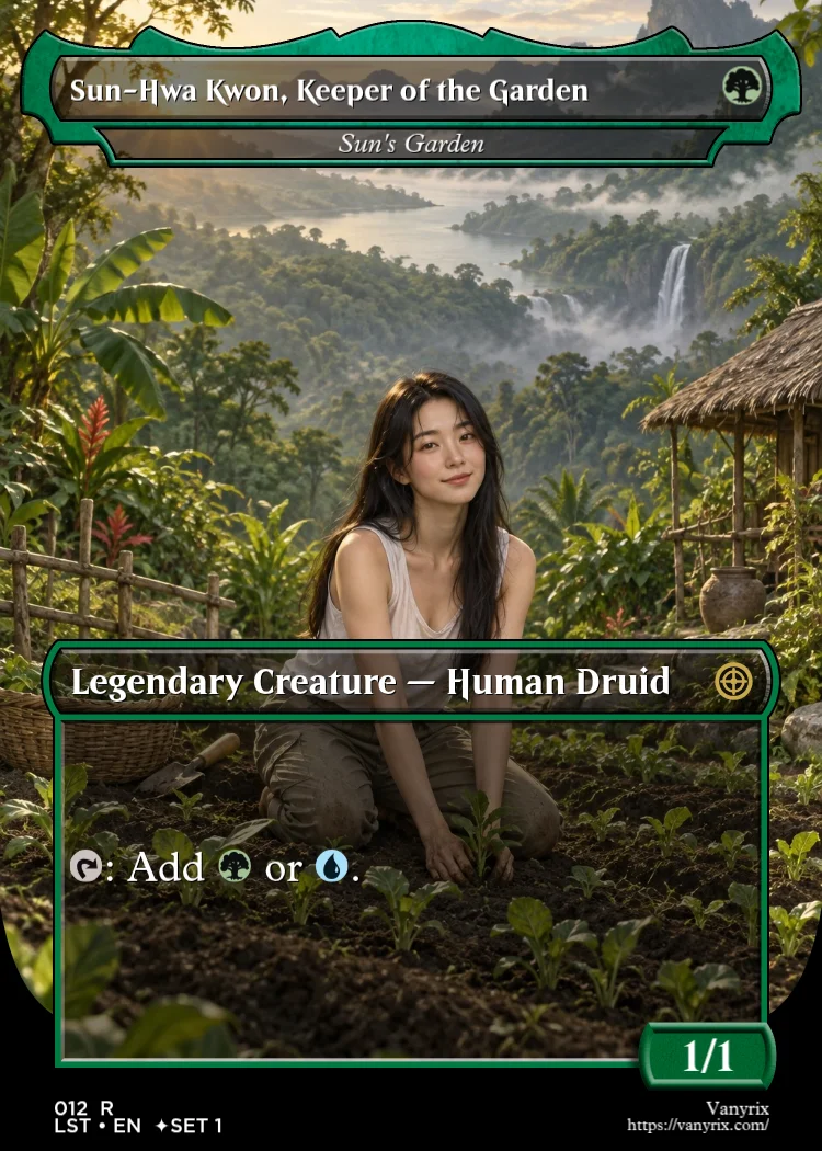 Sun-Hwa Kwon, Keeper of the Garden