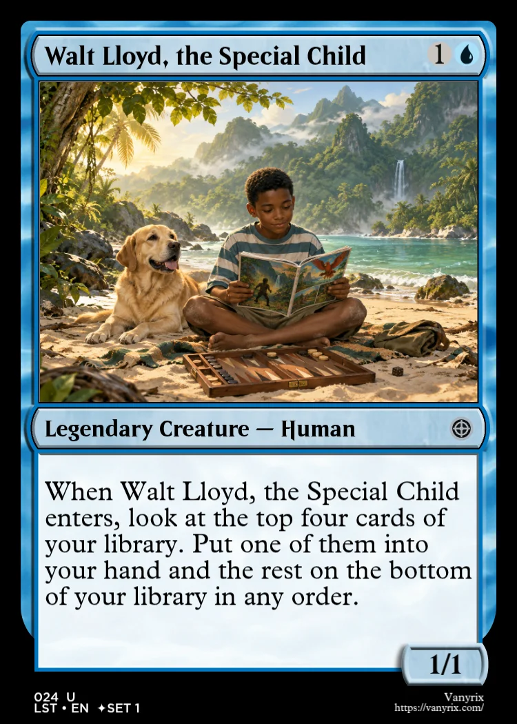 Walt Lloyd, the Special Child