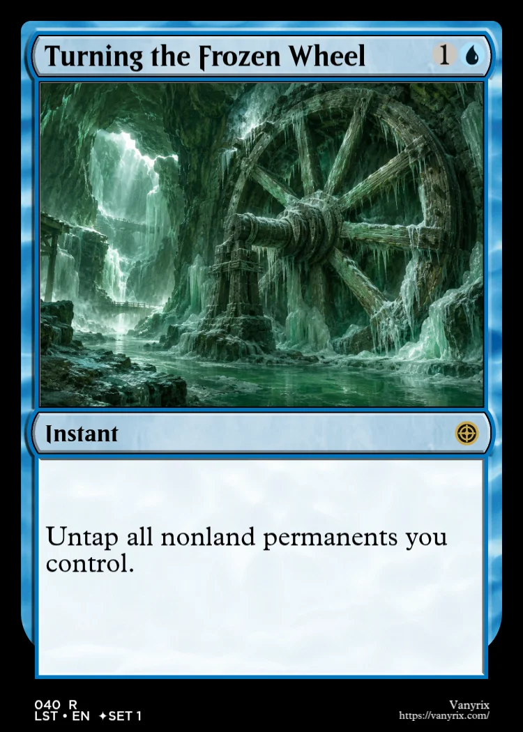 Turning the Frozen Wheel