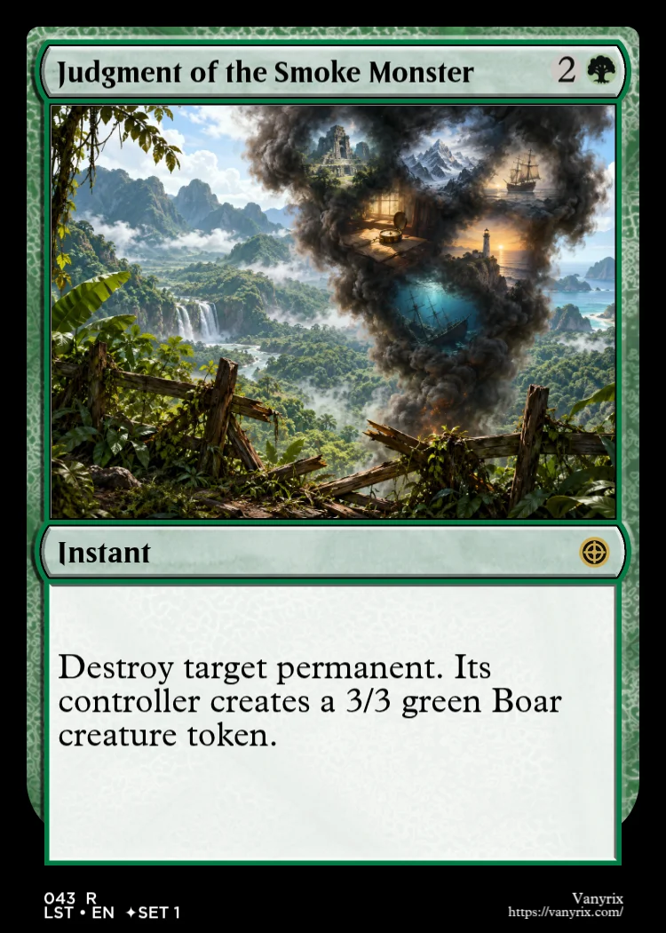 Judgment of the Smoke Monster