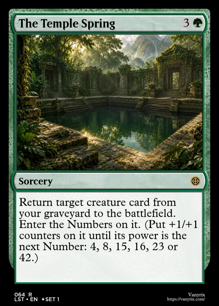 The Temple Spring