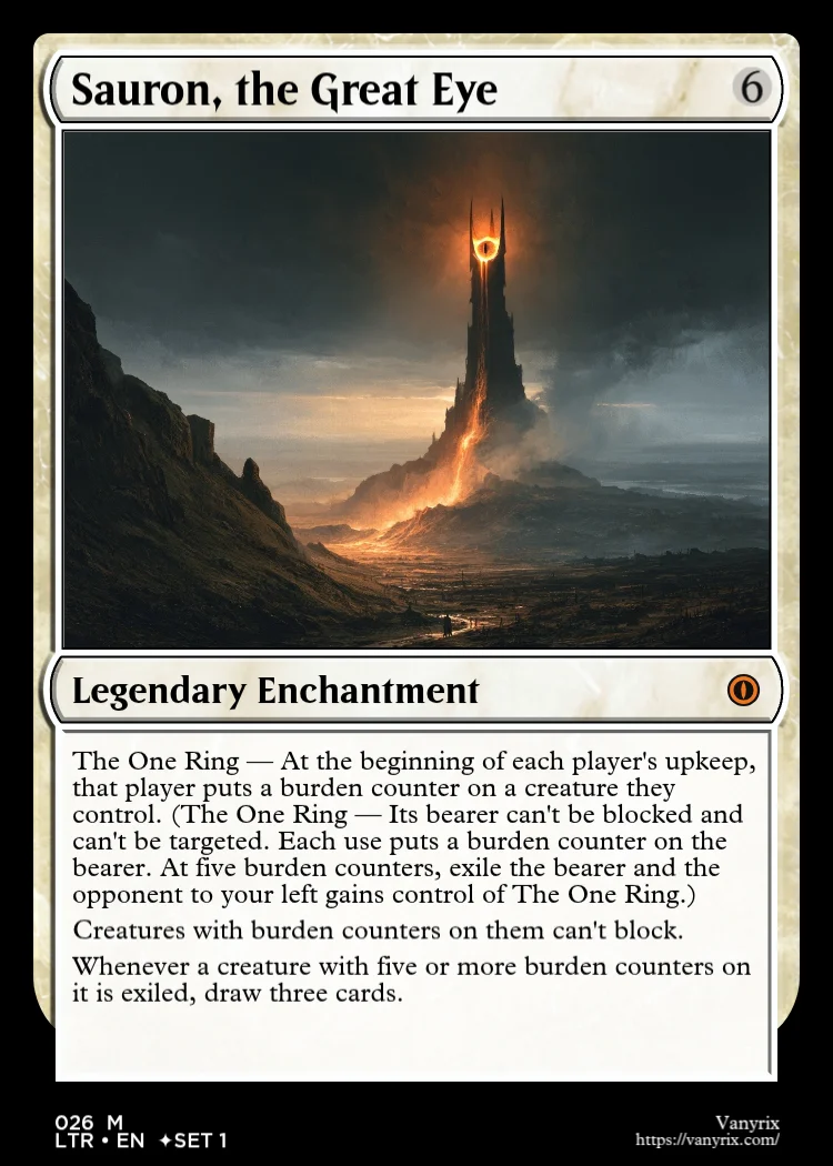 Sauron, the Great Eye
