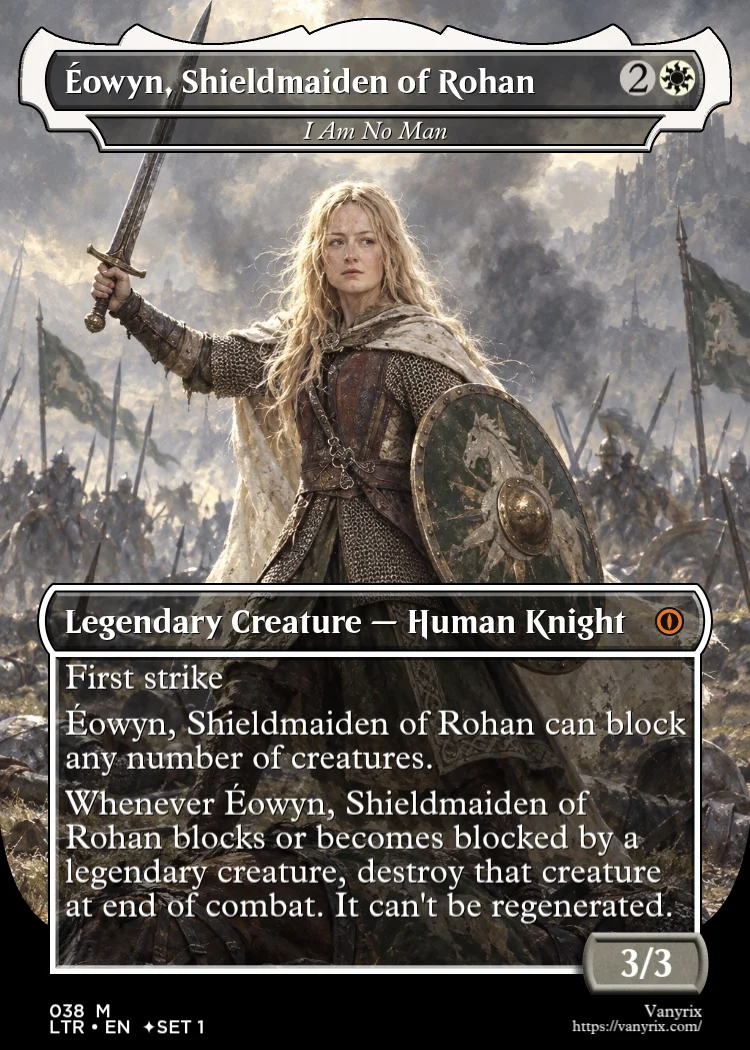 Éowyn, Shieldmaiden of Rohan