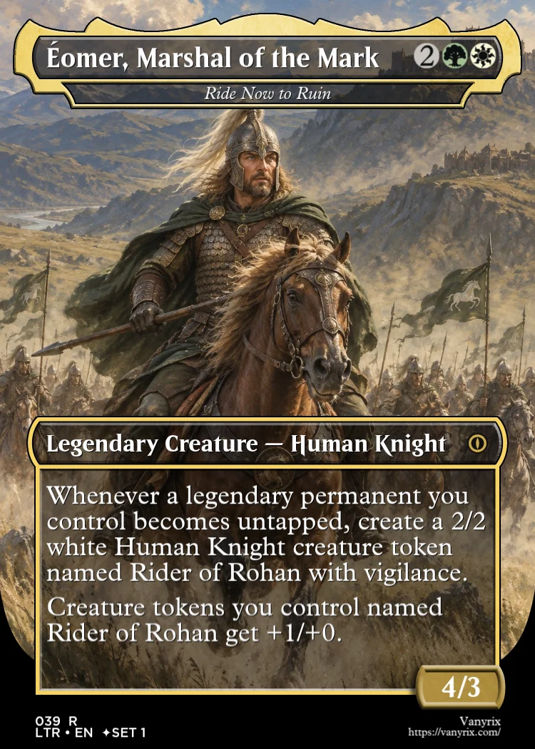 Éomer, Marshal of the Mark