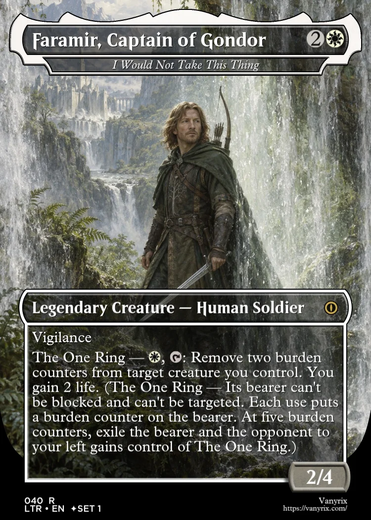 Faramir, Captain of Gondor