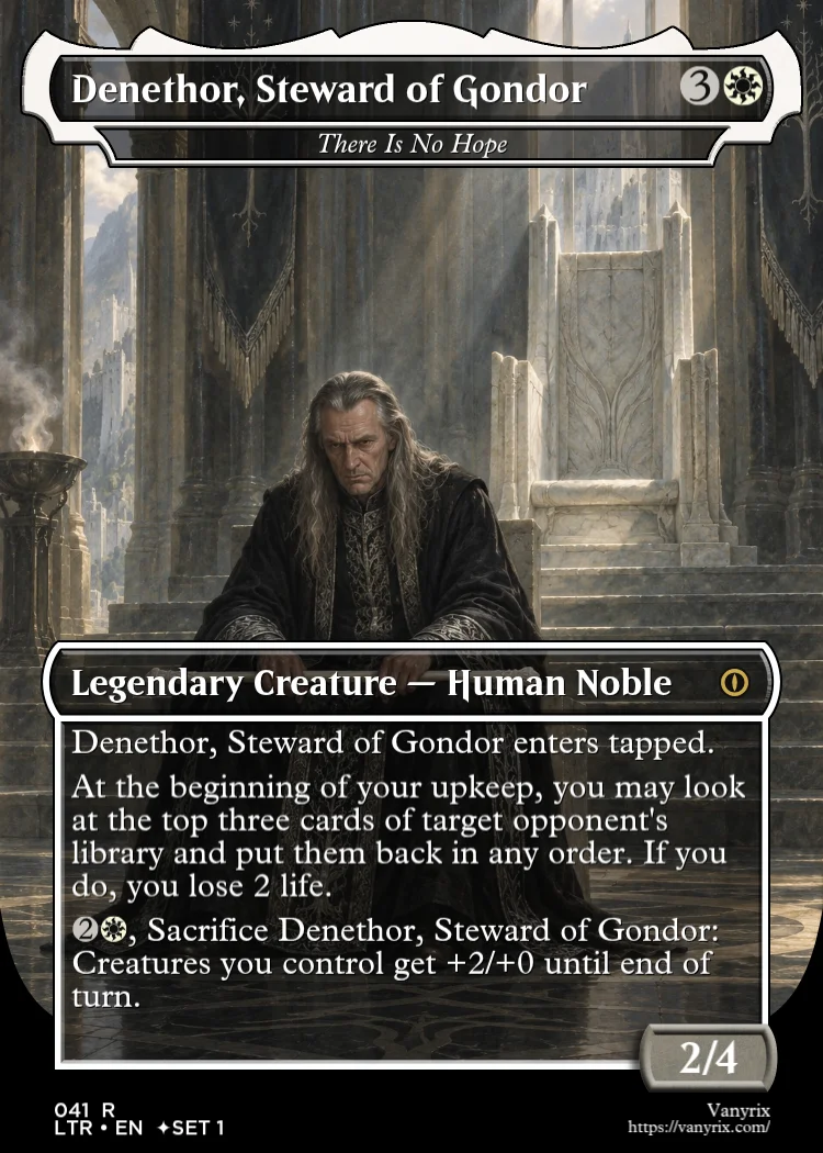 Denethor, Steward of Gondor