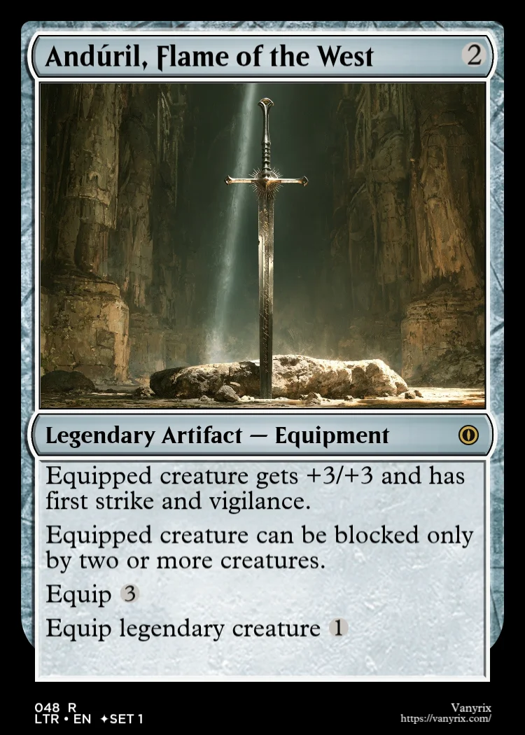 Andúril, Flame of the West