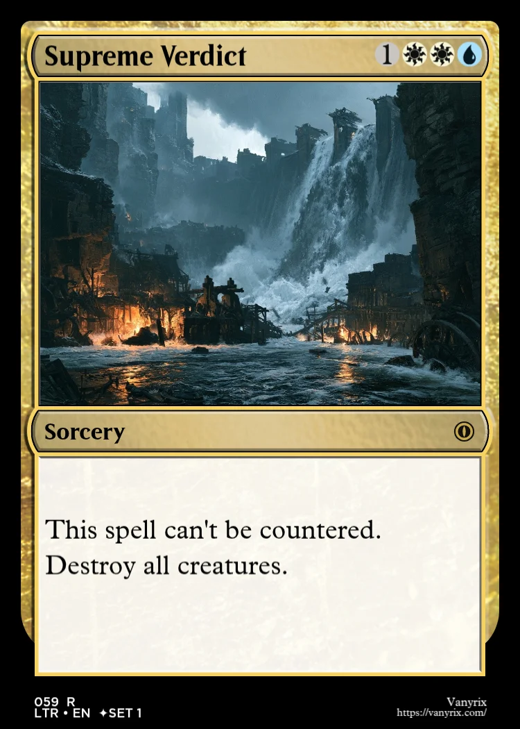 Supreme Verdict
