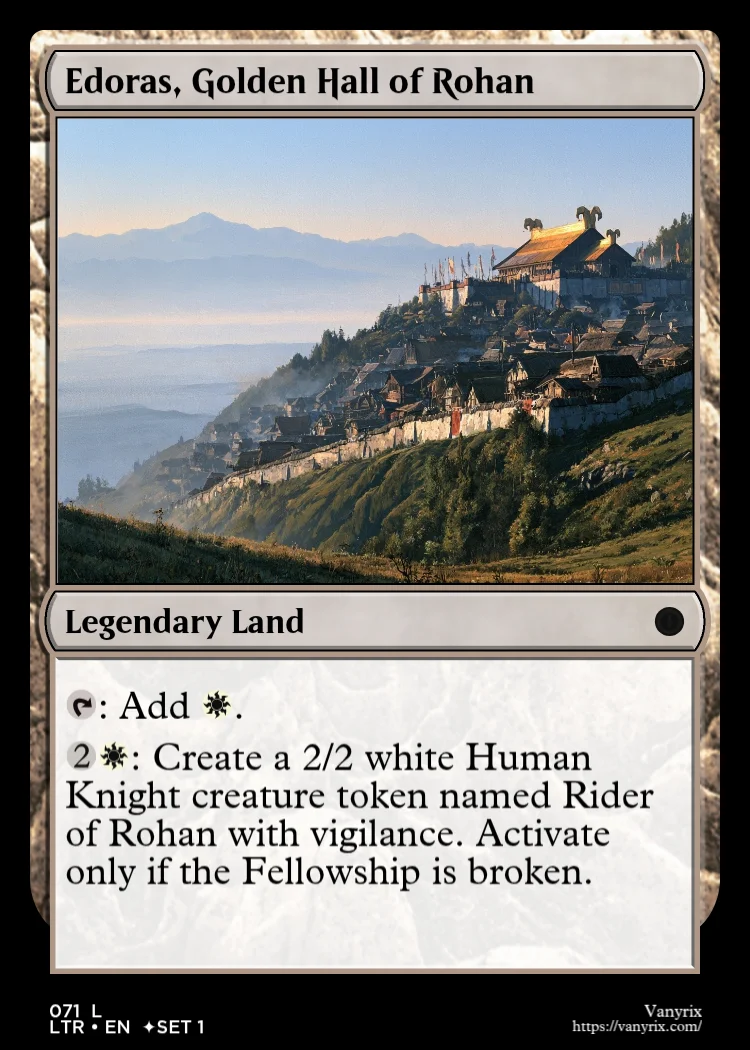 Edoras, Golden Hall of Rohan