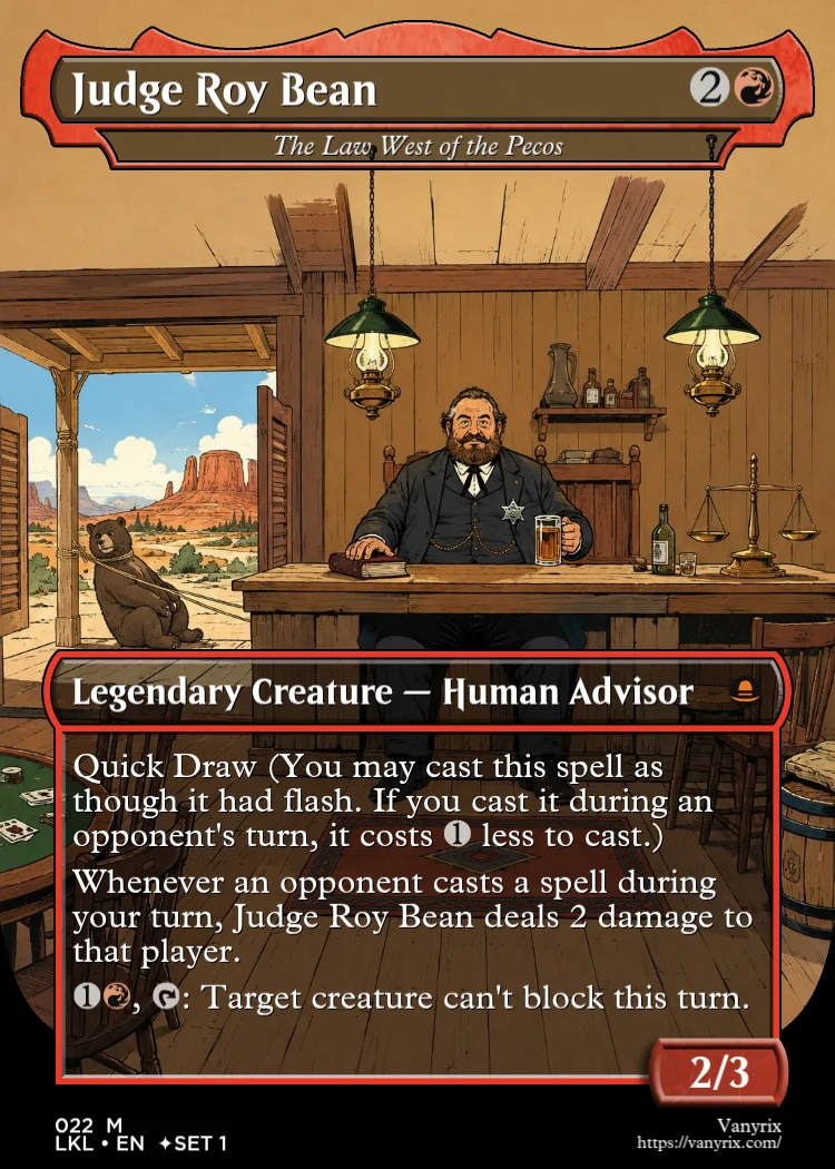 Judge Roy Bean