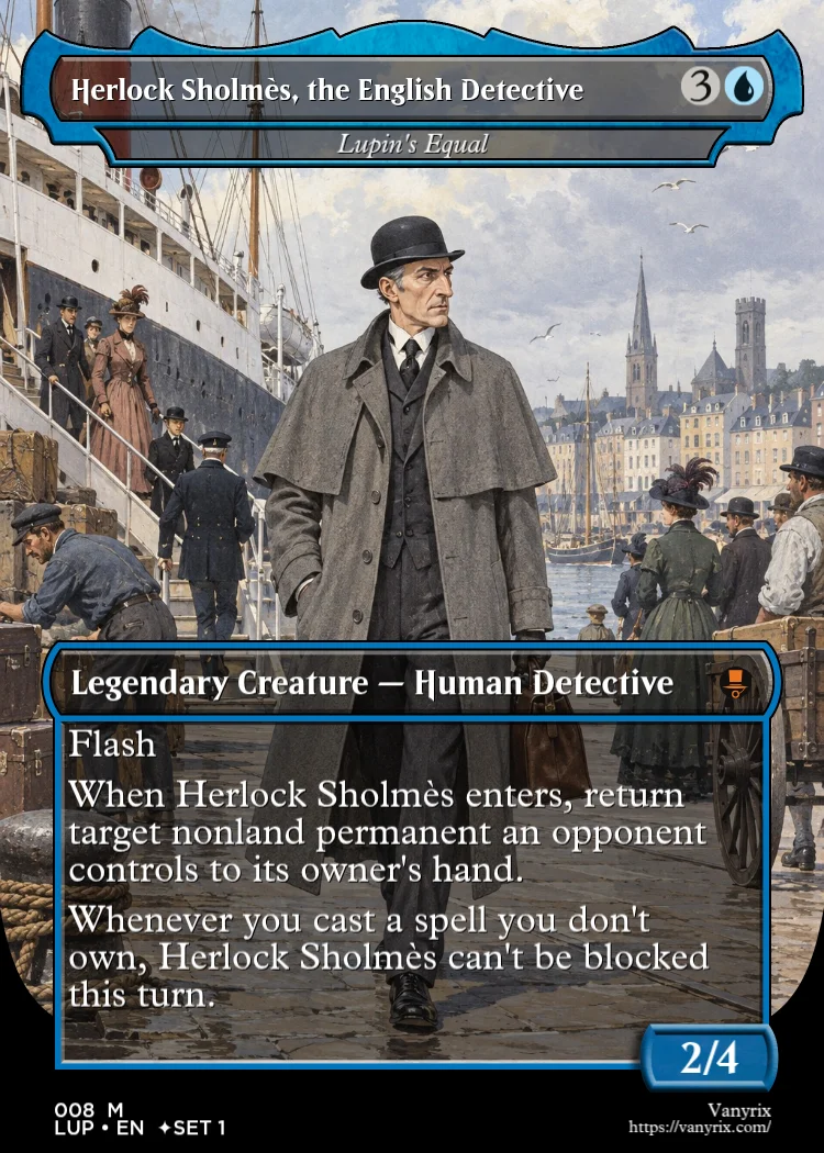 Herlock Sholmès, the English Detective