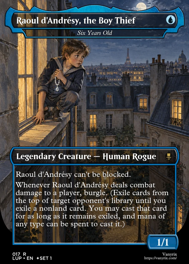 Raoul d'Andrésy, the Boy Thief