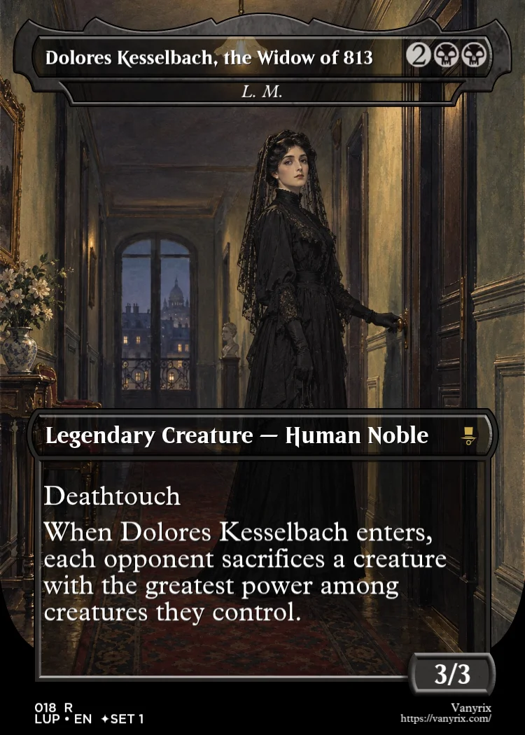 Dolores Kesselbach, the Widow of 813