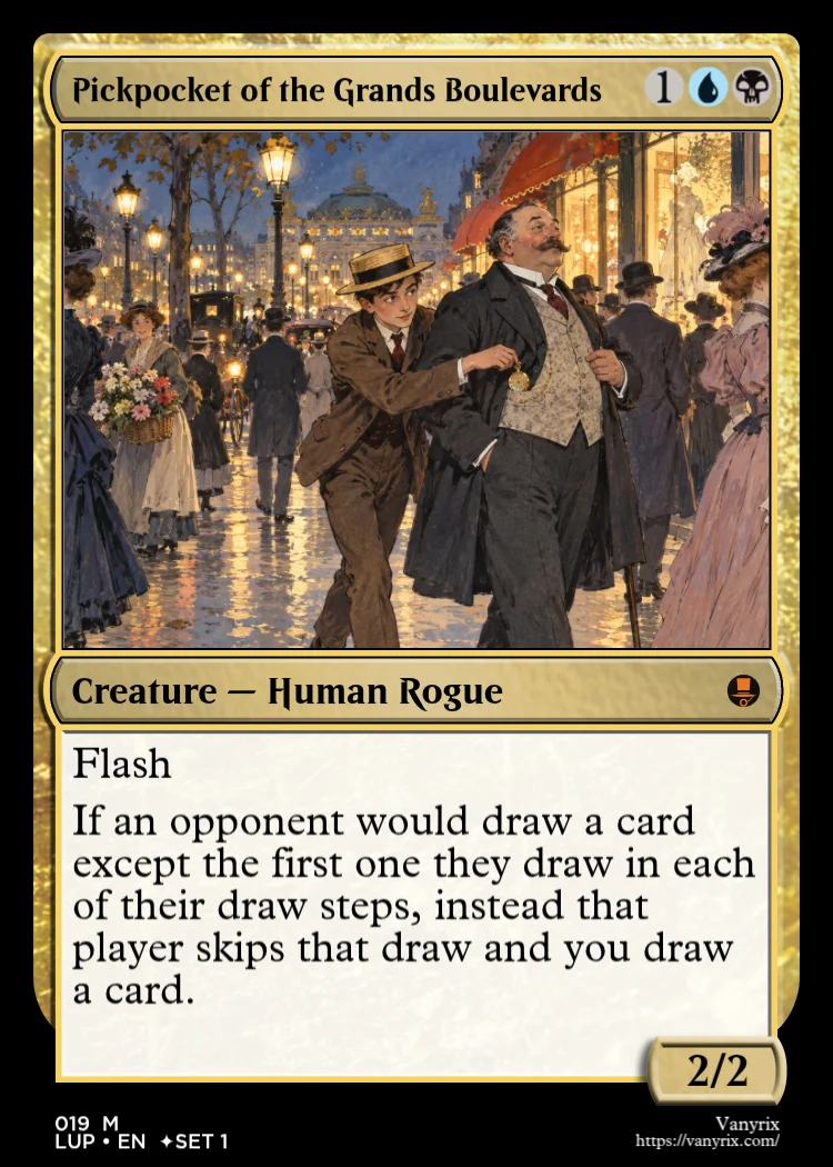 Pickpocket of the Grands Boulevards
