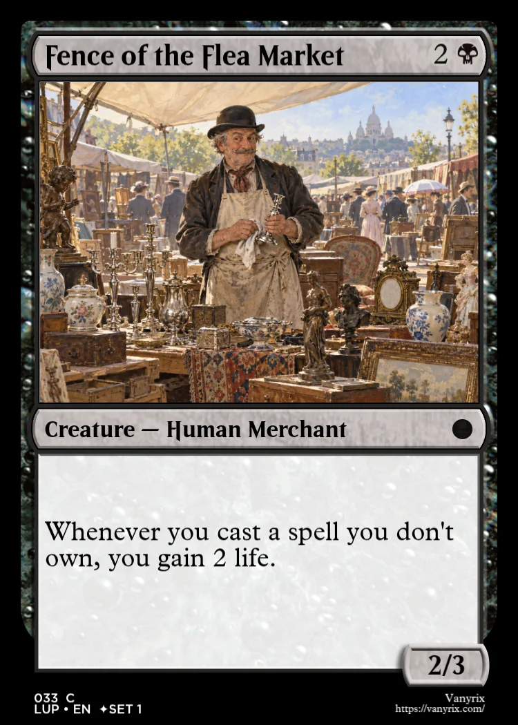 Fence of the Flea Market