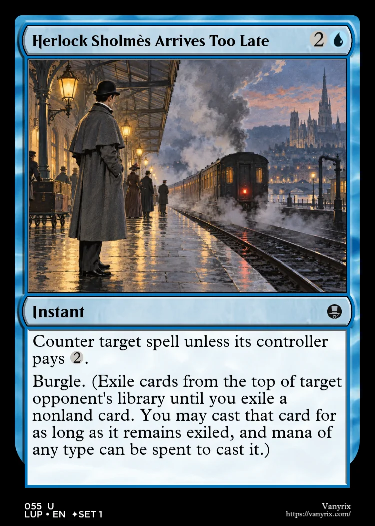 Herlock Sholmès Arrives Too Late