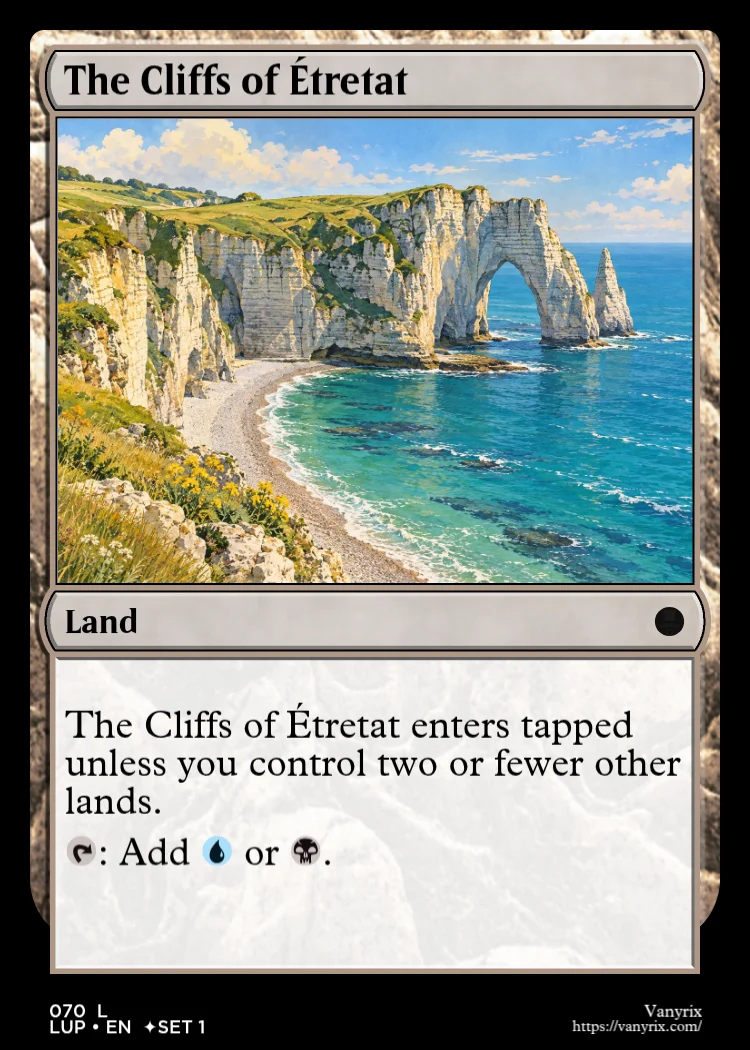 The Cliffs of Étretat