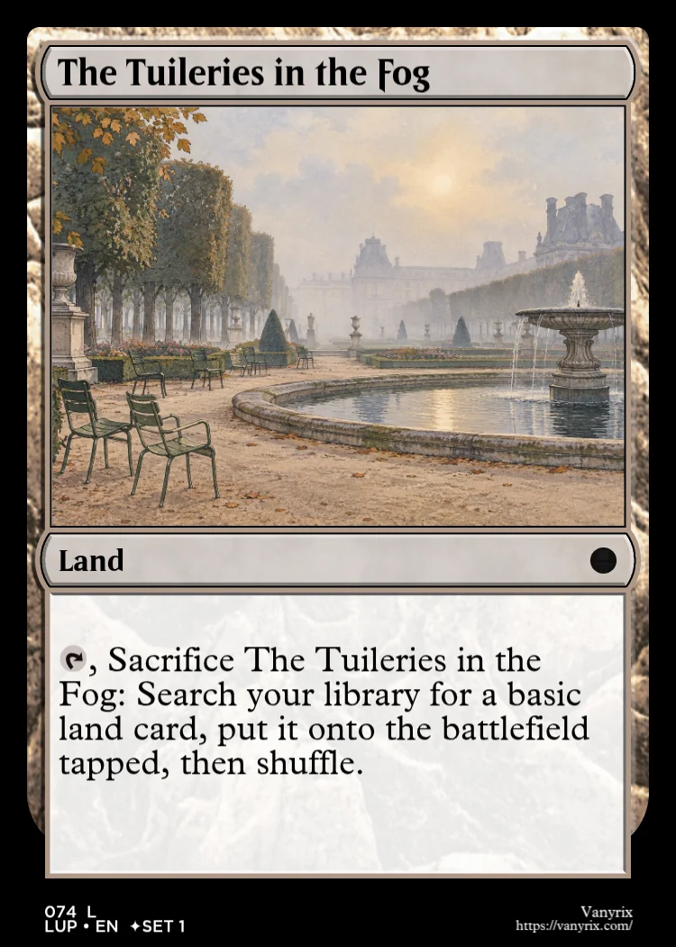 The Tuileries in the Fog